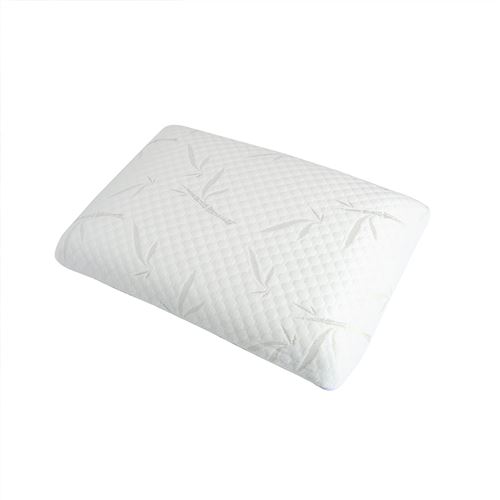 OLYMPE LITERIE Oreiller 30x50 cm MDF Mousse &agrave; m&eacute;moire de forme Ferme