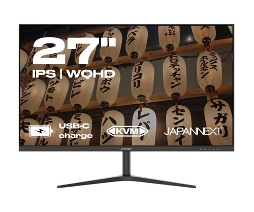 JAPANNEXT JN-IPS27WQHDR-C65W 27" LED IPS QHD 75 Hz FreeSync USB-C - Image 3