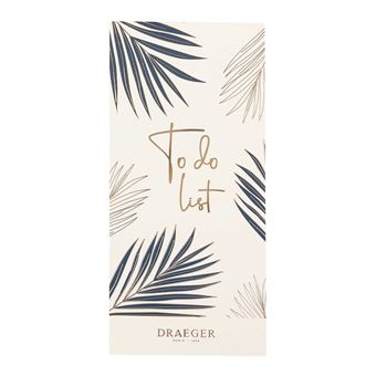Bloc-notes - To Do List - Ivoire - Draeger Paris