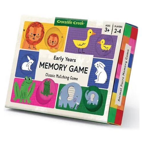 Non Communiqué Jaune Jeu De Memory Animaux En Carton