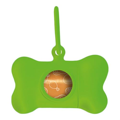 Meilleurs prix pour Distributeur De Sacs Pour Animaux Domestiques United Pets Bon Ton Neon Chien Vert (8 X 4,2 X 5 Cm)