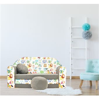 Mini canapé-lit enfant Licornefauteuils,poufs,matelas,meubles enfants
