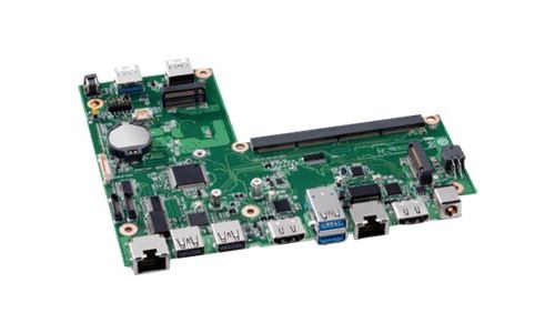 Intel Next Unit of Computing Rugged Board CMB1ABB - Carte-mère - Element Carrier Board - USB 3.0 - 2 x Gigabit LAN - carte graphique embarquée - HD Audio