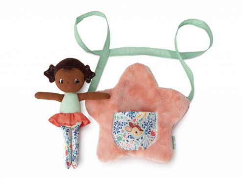 Non Communiqué Rose Mon Sac Étoile Avec Poupee Anna