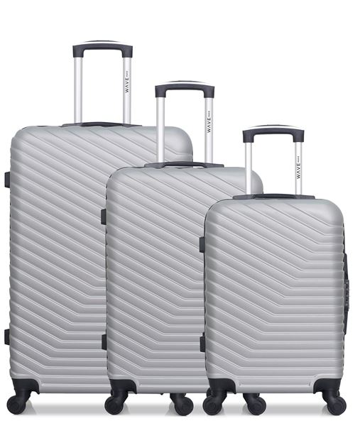 wave paris - lot de 3 - valise grand format,