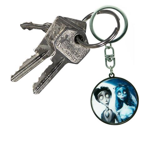 Porte-clés métal - Corpse Bride - Victor et Émily