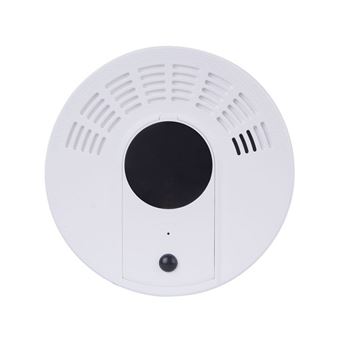 Caméra Espion Wifi HD - Faux Détecteur De Fumée - Autonomie 1 An - TotalCadeau DF04