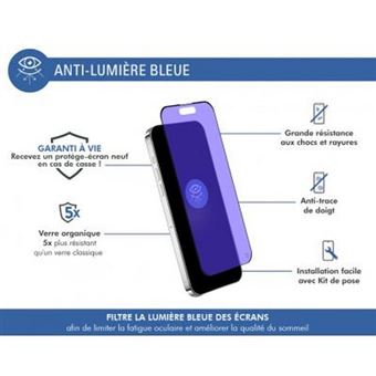 Protection écran Verre Trempé Pour IPhone 5/5S/5C/SE - Anti-rayures Et Filtre Lumière Bleue - Neuf Sous Emballage