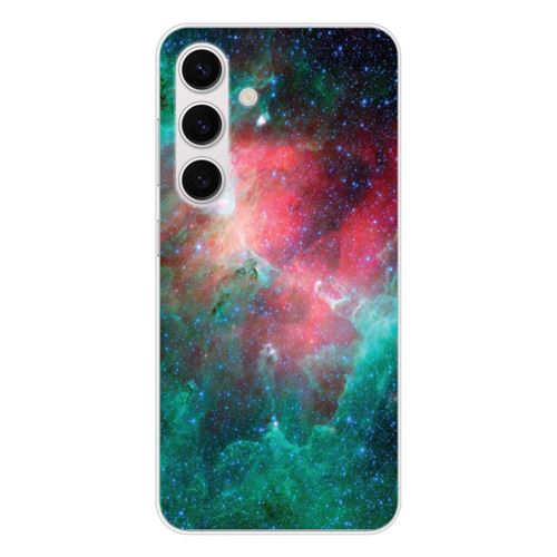Coque en silicone - Compatible Samsung Galaxy S25 - design nebuleuse