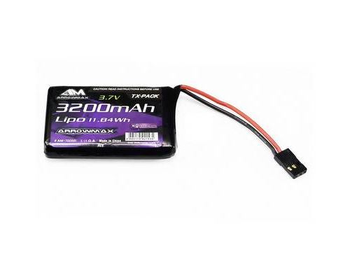 ArrowMax Batterie démission (LiPo) 3.7 V 3200 mAh stick JR