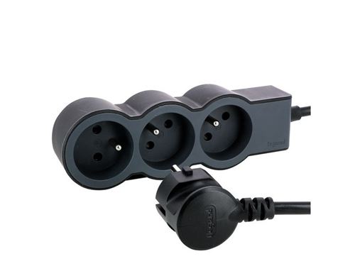 LEGRAND - Multiprise Compacte - 3 Prises - Noir - Image 5
