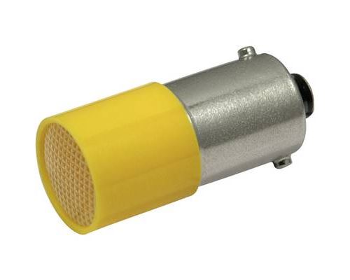 CML Voyant de signalisation LED BA9S jaune 110 V/DC, 110 V/AC 0.4 lm 18824122