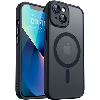Étui Magnétique Magsafe pour iPhone 14ProMax avec Protection Intégrale Caméra - Noir - 1