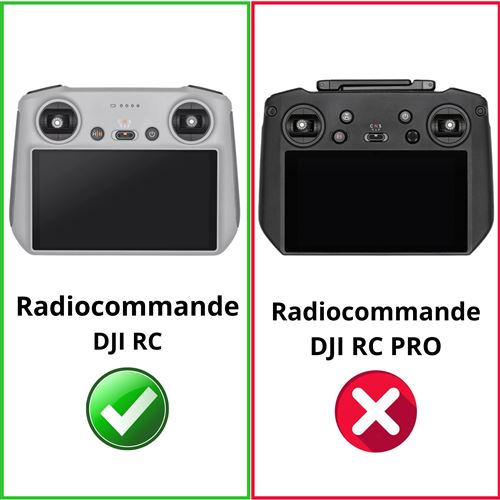 2 Films de Protection HD Verre Trempé pour Radiocommande DJI RC Plus -  Maison Du Drone