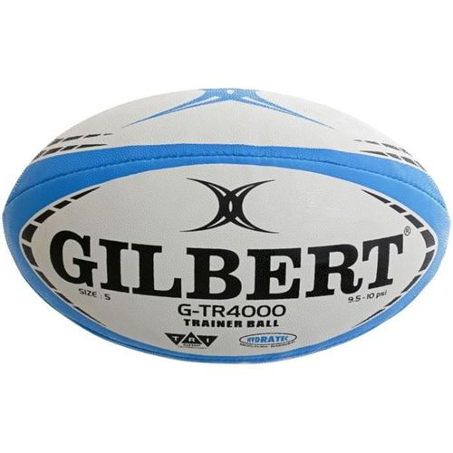 Gilbert G-TR4000 Ballon d'entra&icirc;nement de rugby Bleu ciel (4)
