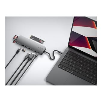 LINQ - Station d'accueil - pour smartphone, tablette, ordinateur portable, ordinateur de bureau - USB-C - HDMI