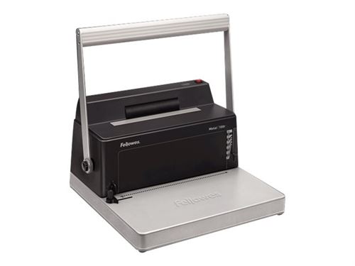 Fellowes Metal 100R - Machine à relier - fil métallique - diamètre max. : 50 mm - perforation : 20 feuilles - reliure : 450 feuilles