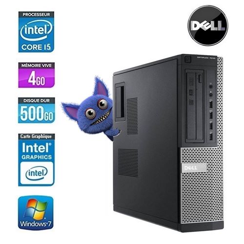 PC dell optiplex 7010 dt core i5 3470 3.2ghz 4go 500go