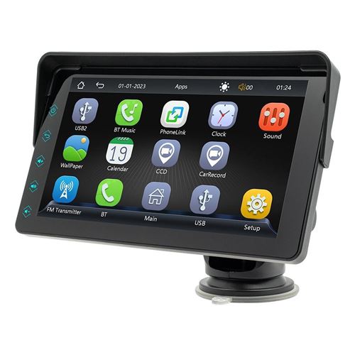Autoradio 7 Pouces CarPlay Android Auto Bluetooth Écran Tactile USB WiFi YONIS