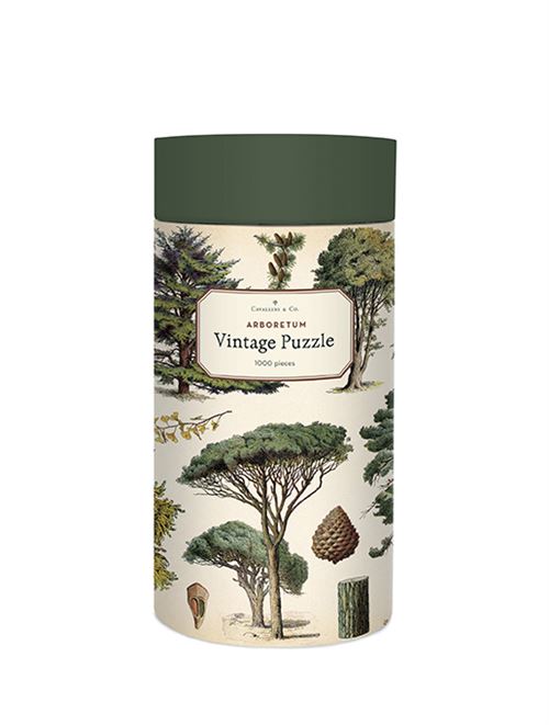 Puzzle LetterBox Cavallini Arbres 1000 pièces 50 x 70 cm
