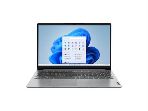 Lenovo Ideapad 1 15Amn7 82Vg - Amd Ryzen 3 - 7320U / Jusqu'À 4.1 Ghz - Aucun Se Fourni - Radeon 610M - 16 Go Ram - 512Go SSD Nvme - 15.6" Tn 1920 X 1080 (Full Hd) - Wi-Fi 6 - Gris Nuage - Clavier : Français