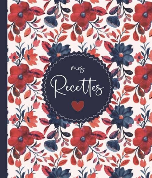 Cahier De Recettes À Remplir