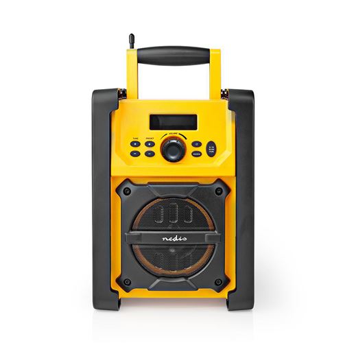 Radio FM Nedis RDFM3100YW Noir / Jaune