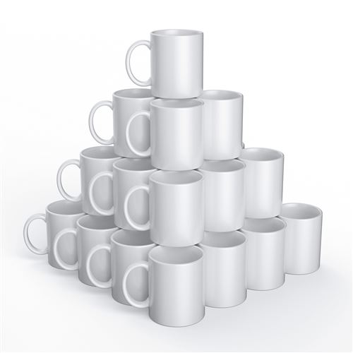 Non Communiqué Blanc Cricut - Tasse - 340 Ml - (Pack De 36)