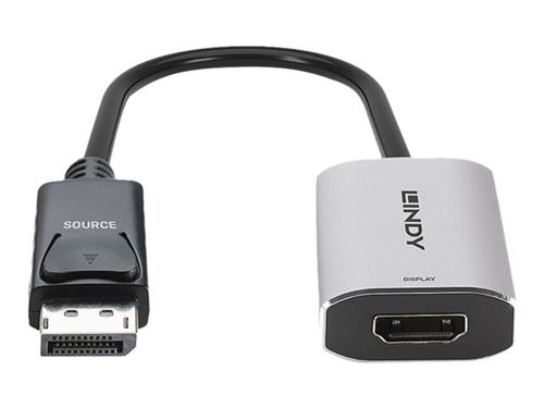 Lindy Convertisseur HDMI vers USB Type C avec alimentation USB