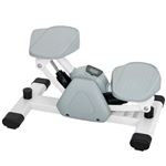 Mini-Stepper pour Maison, Pédales Antidérapantes, Compact, Gris