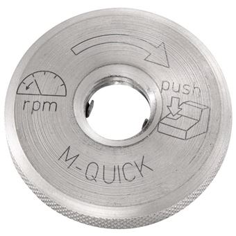 Metabo 630802000 - Écrou De Serrage Rapide M14 Quick System - Pour Meuleuses D'Angle Sans Outil