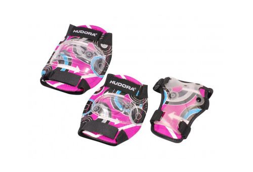 Hudora Pink Style - Set De Protection Taille M - Rose