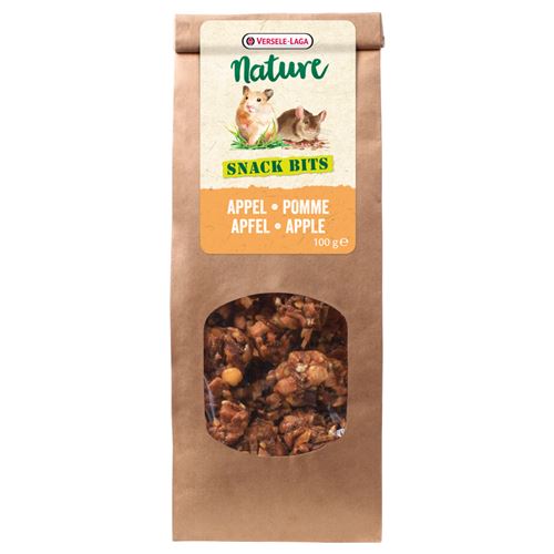 Balles à grignoter riches en protéines à la pomme et carotte 100G pour rongeur