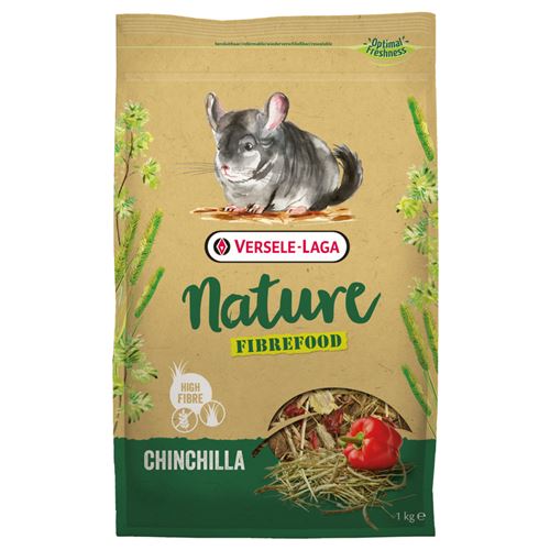 Alimentation Mélange varié et riche en fibres 1KG pour chinchillas sensibles - versele-laga - VS-461431