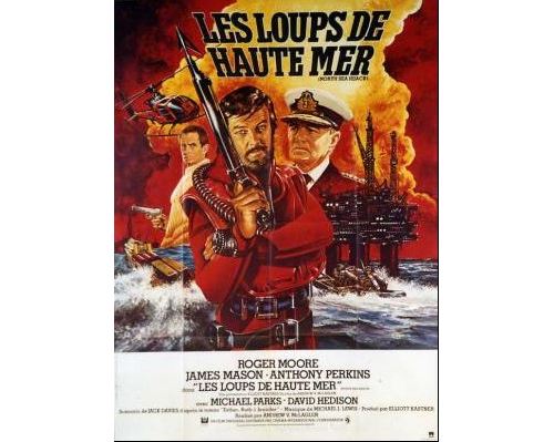Les Loups de Haute Mer - 1980 - Roger Moore - AFFICHE