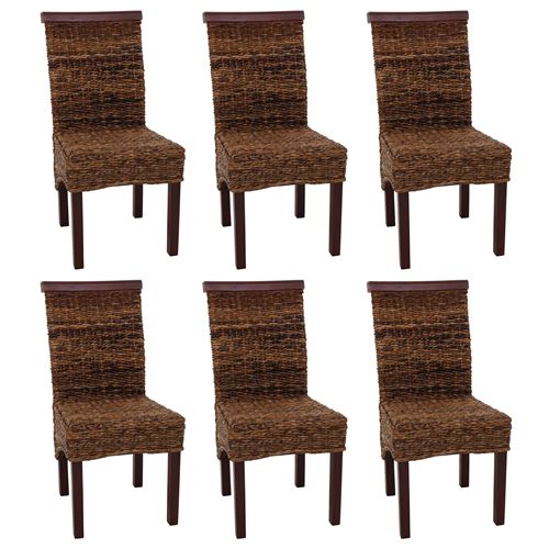 Mendler - Chaise - Lot de 6 - Hauteur 93 cm - Bois - Intérieur - Image 3