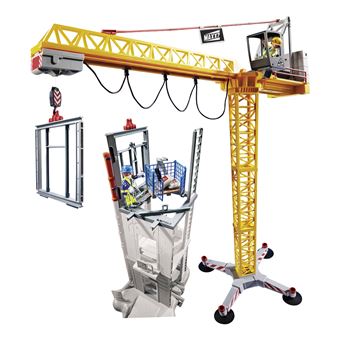 Playmobil City Action 70441 Grue radio-commandée avec mur de construction