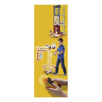 Playmobil City Action 70441 Grue radio-commandée avec mur de construction