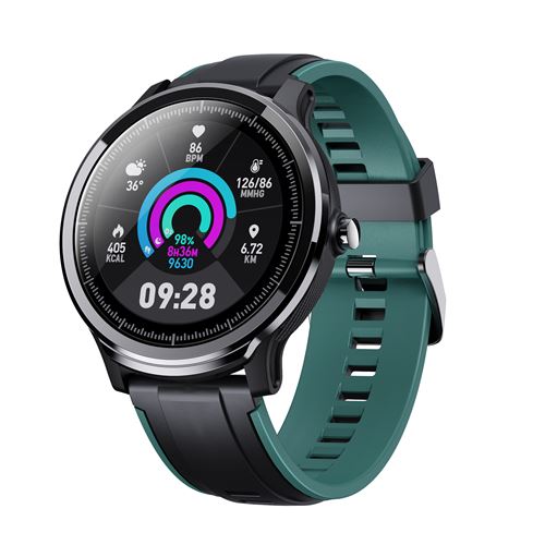 Montre connectée KOSPET PROBE Avec bracelet noir et vert
