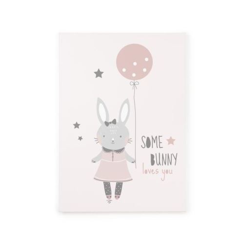 TANUKI Cadre decoratif some bunny loves you - 70x50 cm