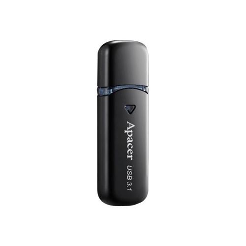 Apacer USB3.0 Flash Drive AH355 64GB Black RP, AP64GAH355B-1 (64GB Black RP)