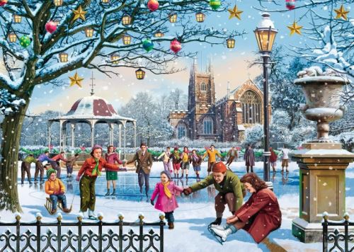 Jumbo Puzzle Falcon Festive Skaters 1000 pièces