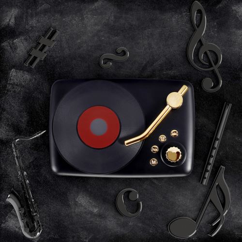 Portable Stereo Retro Vintage Bluetooth Haut-parleur sans fil avec fente MIC carte TF Kiliaadk439