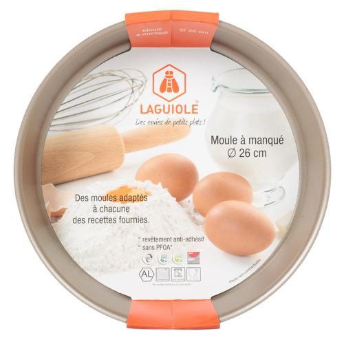 Moule à manqué en aluminium 26cm Qualité Pro