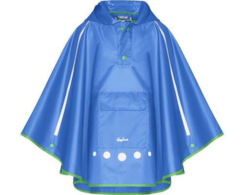 Playshoes poncho de pluie pliable bleu taille junior S