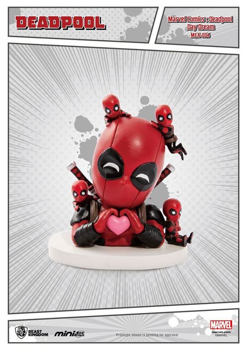 Beast Kingdom Toys Marvel Comics - Figurine Mini Egg Attack Deadpool Day Dream 6 cm