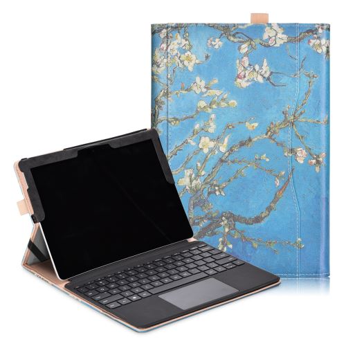 Étui de protection avec fente pour Microsoft Surface Go Fleur