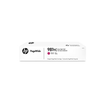 HP 981YC - à rendement extrêmement élevé - magenta - originale - PageWide - cartouche d'encre - Contract - 1