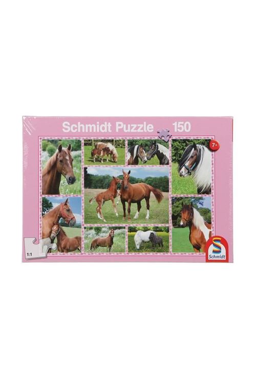 SCHMIDT SPIELE Puzzle Reves de chevaux - 150 pieces