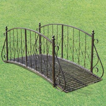Pont Passerelle De Jardin Ruisseau Pont Passerelle Metal Fer 185